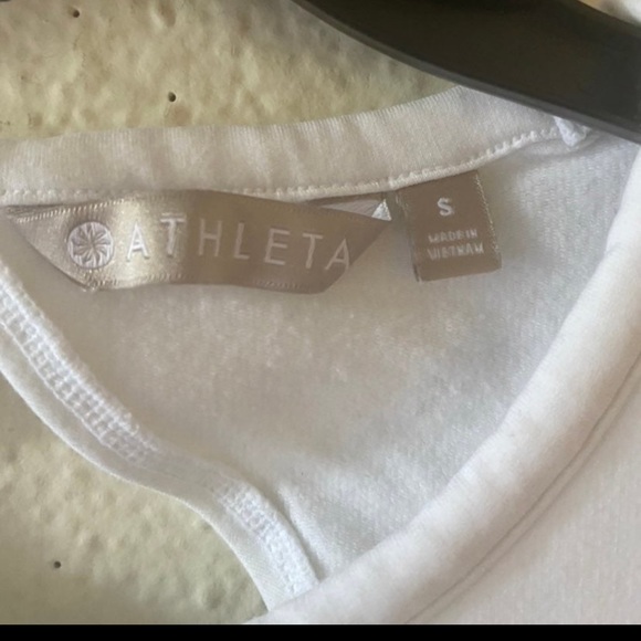 Athleta Be Open Cutout French Terry Tee - Picture 5 of 8